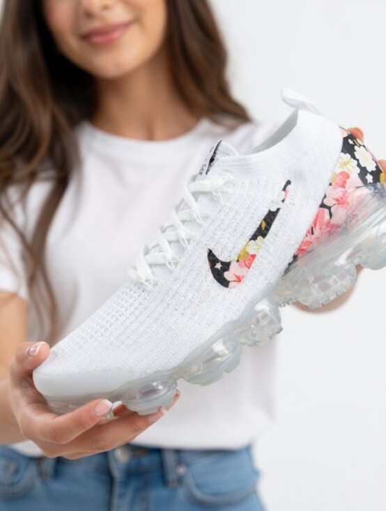 Nike Shoes - Nike Air Max Vapormax Women's White Black Sneakers Brand New